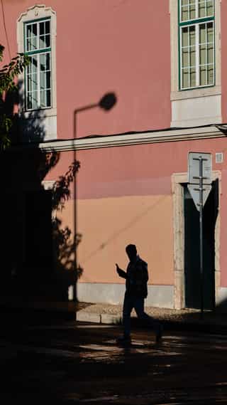 Silhouette photography